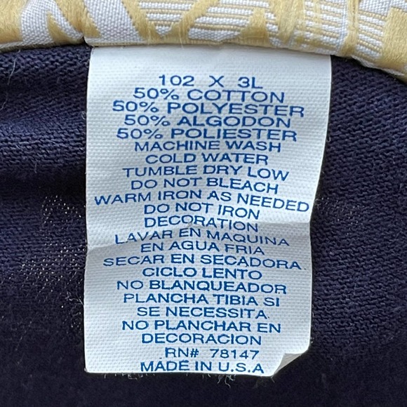 Vintage 90s Blue Leopard Cheetah Tee Shirt Cotton Kavio Designs Size M L - Picture 5 of 9